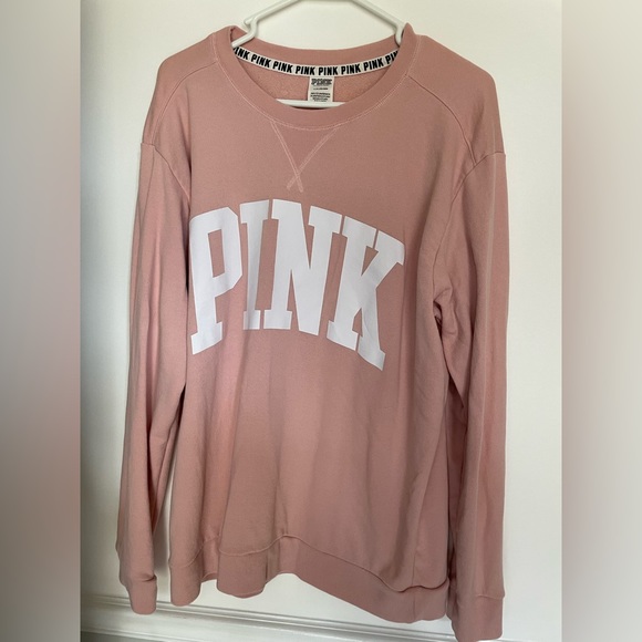 PINK Victoria's Secret Tops - Pink long sleeve sweatshirt